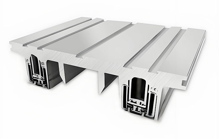 鋁型材定制開模軌道交通型材-3